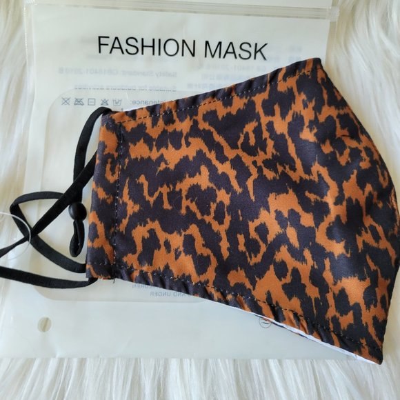Leopard Print Fashion Mask - Picture 5 of 7